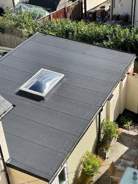 Garage Flat Roof with Rooflight