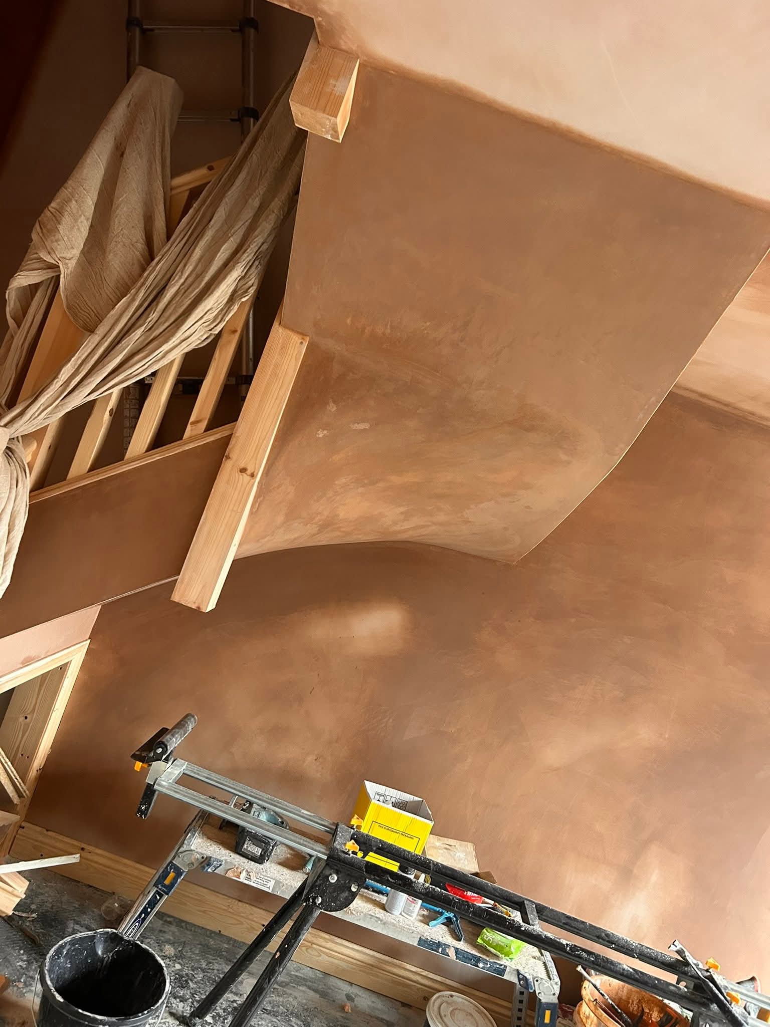 Plastering